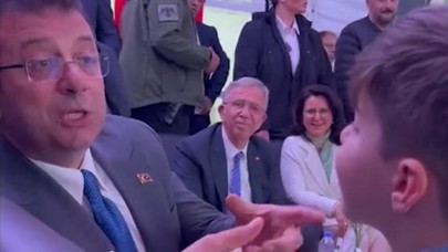 Mansur Yavaş'ın torunu,  sorduğu Ayasofya sorusu ile İmamoğlu'nu terletti