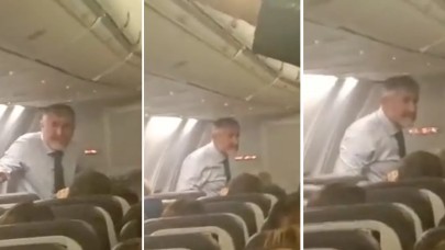 Bakan Nebati uçakta yolcularla tartıştı: "Hazmedin kardeşim,  Ak Parti kazandı"