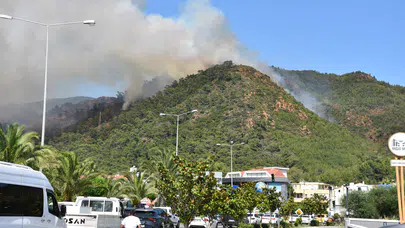 Marmaris'teki orman yangınının nedeni kan dondurdu. Yanmış ceset bulundu