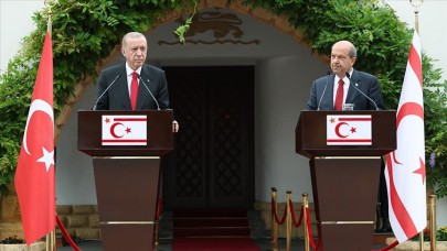 Cumhurbaşkanı Erdoğan'dan Kıbrıs resti