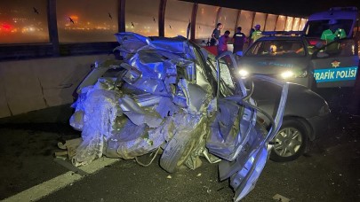 İzmir'de kaza: Mustafa Bayram öldü. Ferhat Esen ve Onur Hacet yaralandı