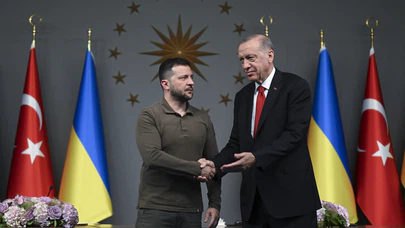 Erdoğan Zelenskiy'le görüştü. Flaş açıklama