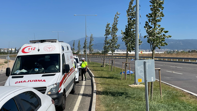 Bursa'da motosiklet devrildi: Gökhan Camgöz öldü,  Koray Sülümer yaralandı