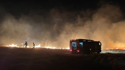 Çatalca'da yangın çıktı
