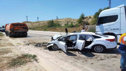 Adana'da feci kaza: Emine Topak öldü. 3 çocuğu yaralandı