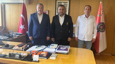 Gazeteci Aydoğan Emniyet Genel Müdür Yardımcısı ile Bir Araya Geldi