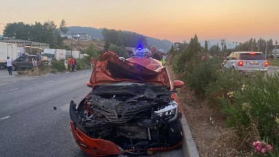 Muğla'da otomobille motosiklet çarpıştı: Ramazan Kara ve Samet Baş öldü