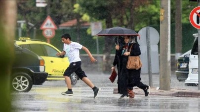 Meteoroloji açıkladı: 14 ilde sağanak yağış bekleniyor