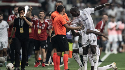 Aboubakar'dan müthiş gol. Beşiktaş kazandı Avrupa'da gruplara kaldı