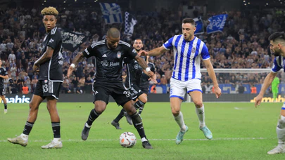 Avrupa kartalı. Beşiktaş Tirana'yı devirdi turu geçti