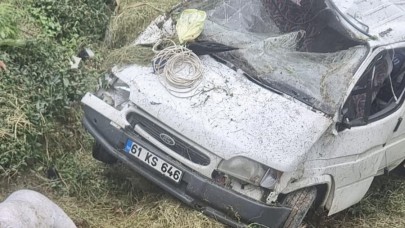 Trabzon'da kamyonet devrildi: Nebi Kılıç,  Ali Dal ve Havva Kılıç öldü