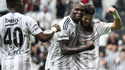 Beşiktaş ilk yarıda coştu ikinci yarıda durdu