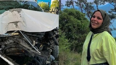 Samsun'da ağaca çarpan araçta Gizem Yiğit öldü. Ezgi Nisa Yiğit yaralandı