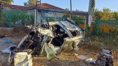 Malkara'da feci kaza: Filiz Ulaş öldü. Süleyman Ulaş ağır yaralandı