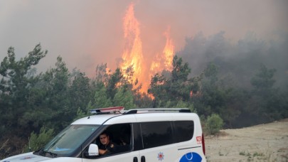 Korkutan gelişme. Bursa'da orman yangını büyüyor