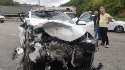 Samsun'da feci kaza: Sevinç Usta öldü. Mustafa Şahin yaralı