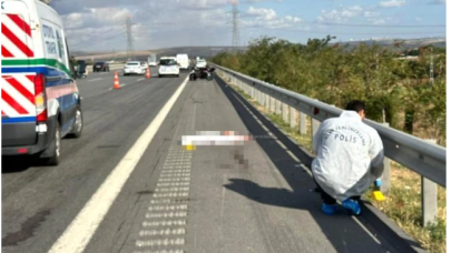 Arkadaşların motor turu acı sonla bitti : Çağdaş Ateş yaşamını kaybetti