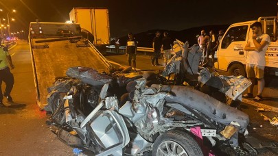 Büyükçekmece'de korkunç kaza: 4 kişi öldü,  4 kişi yaralandı