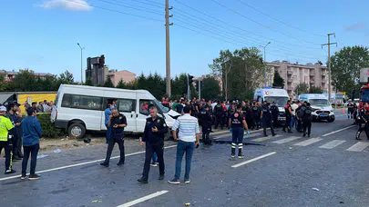 Samsun'da öğrenci servisiyle kamyon çarpıştı: Hasan Çelik öldü