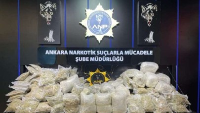 Ankara’da 90 kilogram esrar ile yakalandılar