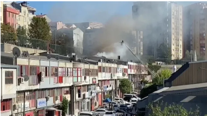 Matbaacılar Sitesi'nde yangın çıktı, mahsur kalan 1 işçi aranıyor!