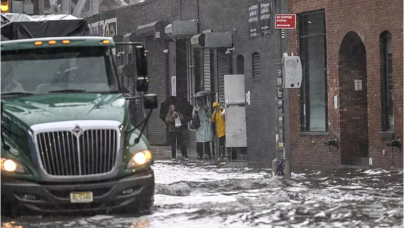 New York kentinde yağış OHAL getirdi