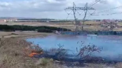 Silivri'de Yangın: Fabrikaya Sıçradı