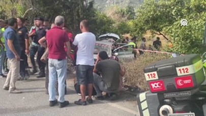 Muğla'da korkunç kaza: Gönül Akdeniz,  Alp Akdeniz,  Hatice Geriz,  Hacer Demir ve Hörü Pekmezci öldü