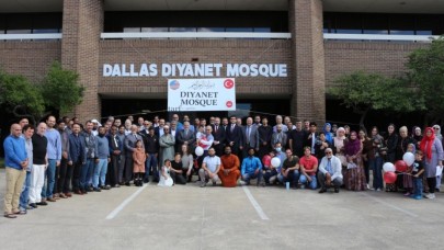 Diyanet ABD'de 35. camiyi yaptırdı. Dallas Diyanet Cami açıldı