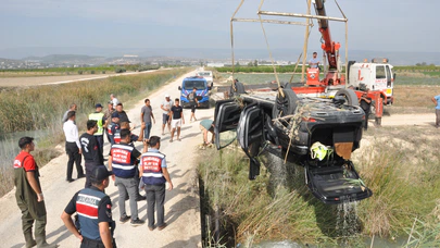 Mersin'de kanala devrilen cipin sürücüsü Hidayet Koptur öldü
