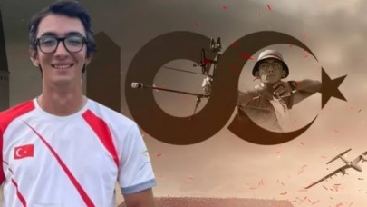 Mete Gazoz'dan Cumhuriyet afişinde kendi resmini kullanan TVNET'e net cevap: Doğrusu bu olmalı