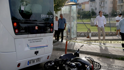 Fethiye'de motosikletiyle çarptığı minibüsün camı boğazını kesen Hüseyin Özbek öldü