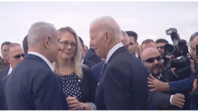 İsrail'e inen Biden'dan dünyayı şoke eden açıklama