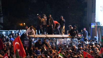 İstanbul'da İsrail Başkonsolosluğu önünde eylem!