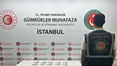 Sabiha Gökçen Havalimanı'nda  7, 6 milyon liralık kol saati