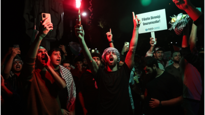Türkiye'nin bir çok şehrinde Filistin'e destek yürüyüşü