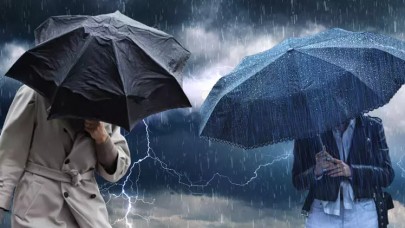 Meteoroloji illerin adını tek tek sayarak uyardı. Kuvvetli yağmur ve rüzgar var