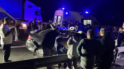 Düzce'de zincirleme kaza: İhsan Süzer öldü. 7 kişi yaralandı