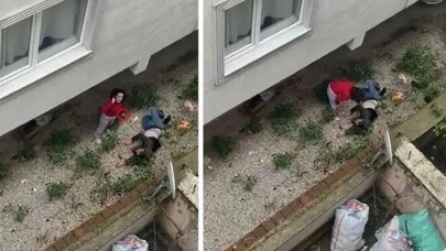 Bursa'da aldatıldığı şüphesiyle kocasını pencereden atan kadın komşularına bağırdı: Erkek olun karınıza sahip çıkın