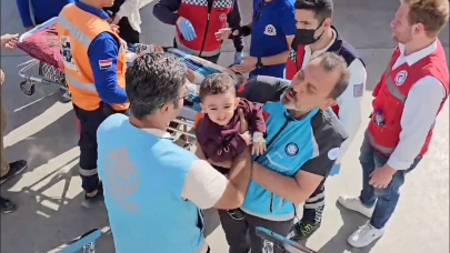 Gazzeli 3 yaralı çocuk Ankara'da!