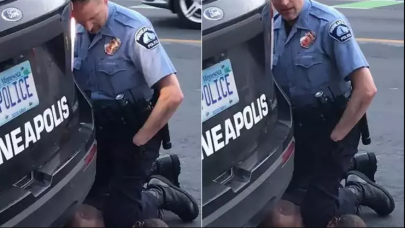Dünya onu bu görüntülerle tanımıştı! George Floyd’u öldüren eski polis bıçaklandı