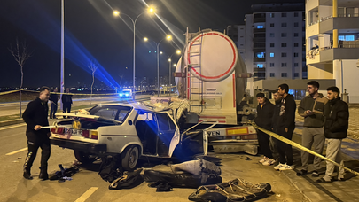 Adana'da park halindeki tıra çarpan otomobilde Mehmet Kaan Bulut öldü