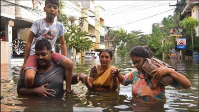Hindistan'da Michaung Kasırgası: Can kaybı yükseldi!