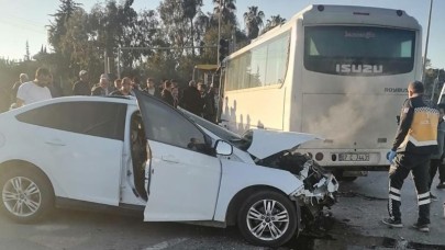 Antalya'da kaza: Hüseyin Karaköse ve Oğuzhan Bal yaşamını yitirdi, 13 yaralı!