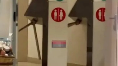 Bu tuvalete giden yanar! İstanbul'daki AVM'de tuvalet ücreti şoke etti