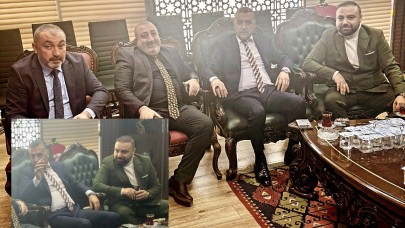 Gazeteci Ferhat Aydoğan MHP Ankara İl Başkanı Alparslan Doğan'ı ziyaret etti