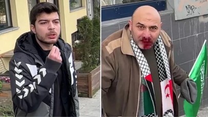 Filistin yürüyüşünden dönen vatandaşa yumruk atan gencin ifadesi ortaya çıktı!