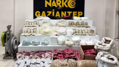 Gaziantep'te 193 bin uyuşturucu hap ele geçirildi