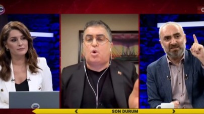 Ersan Şen ile İsmail Saymaz,  canlı yayında birbirine girdi! Canlı yayın o kelime nedeniyle durduruldu
