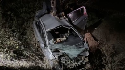 Çanakkale'de devrilen otomobilin sürücüsü Hatice Özdemir öldü